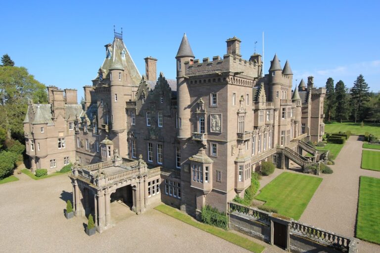 Kinnaird Castle: A Historic Scottish Estate of the Clan Carnegie