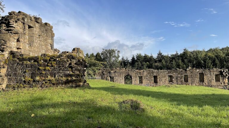 Cadzow Castle: A Historic Scottish Royal Hunting Lodge and Ruin