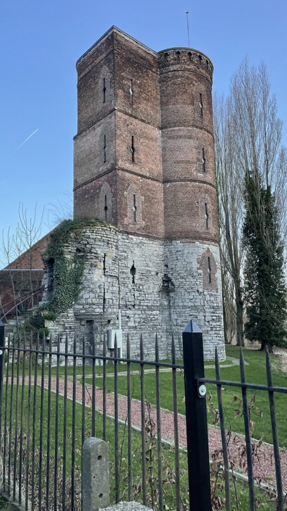 Graventoren: Remnant of a Medieval Water Castle in Belgium 1 Graventoren