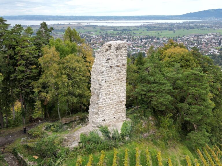 Grimmenstein Castle Ruin: A Medieval Hilltop Castle in Switzerland