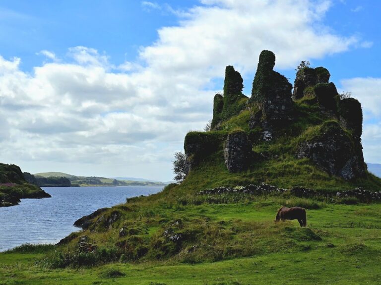 Castle Coeffin: A Historic Medieval Site on Lismore Island, Scotland
