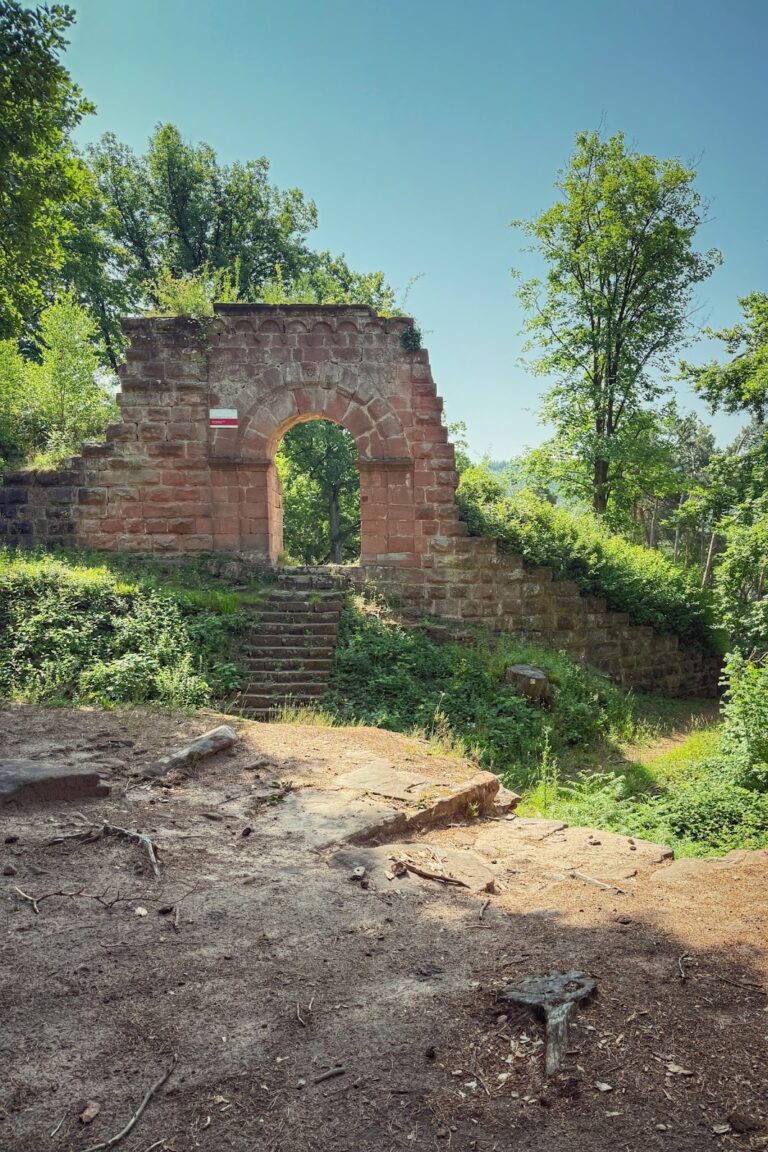 Burg Schlosseck: A Medieval Castle Ruin near Bad Dürkheim, Germany