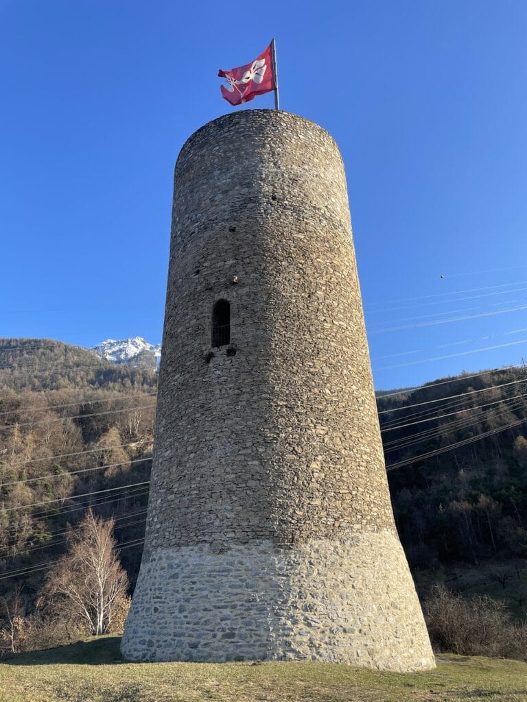 Saxon Castle: A Medieval Stronghold in Switzerland