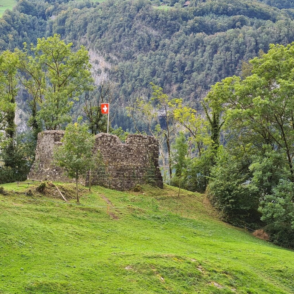 Strahlegg castle ruin