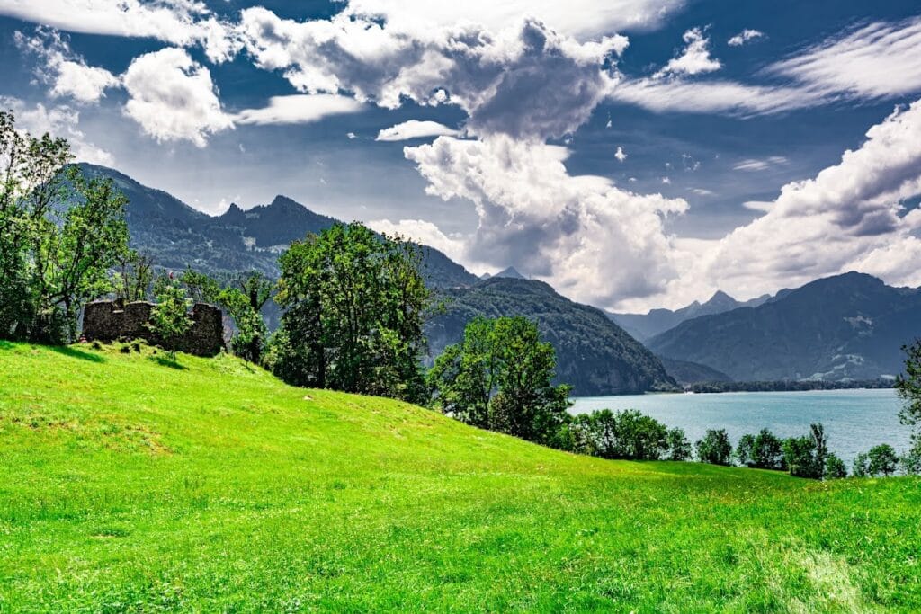 Strahlegg castle ruin