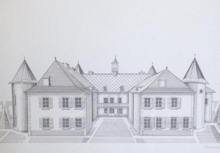 Château de Girecourt-sur-Durbion: A Historic Noble Residence in Lorraine, France