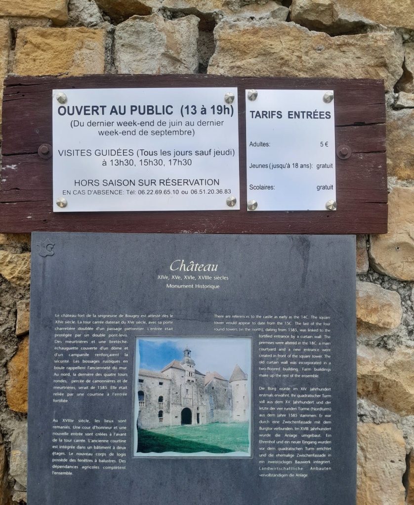 Château de Bougey: A Fortified Castle in France 5 Château de Bougey
