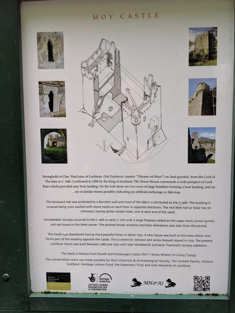 Moy Castle: A Fifteenth-Century Tower House on Mull 5 Moy Castle