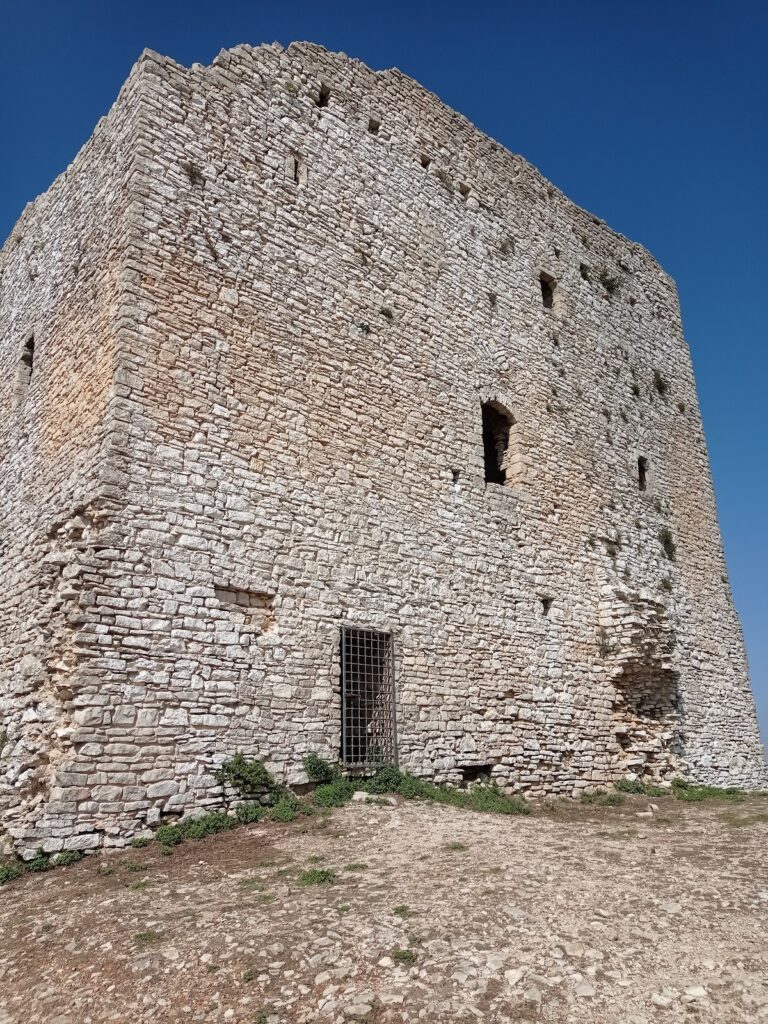 Castle of Ventimiglia: A Medieval Fortress near Alcamo, Italy