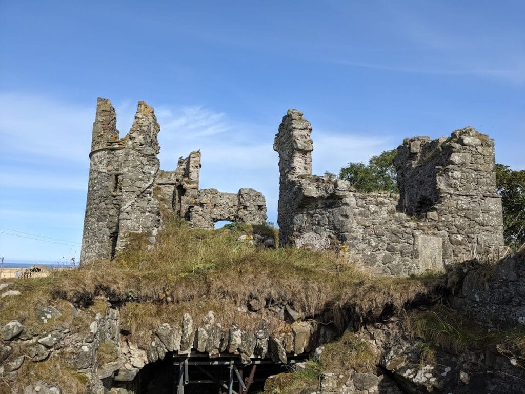 Pitsligo Castle: A Ruined Scottish Lowland Castle 1 Pitsligo Castle