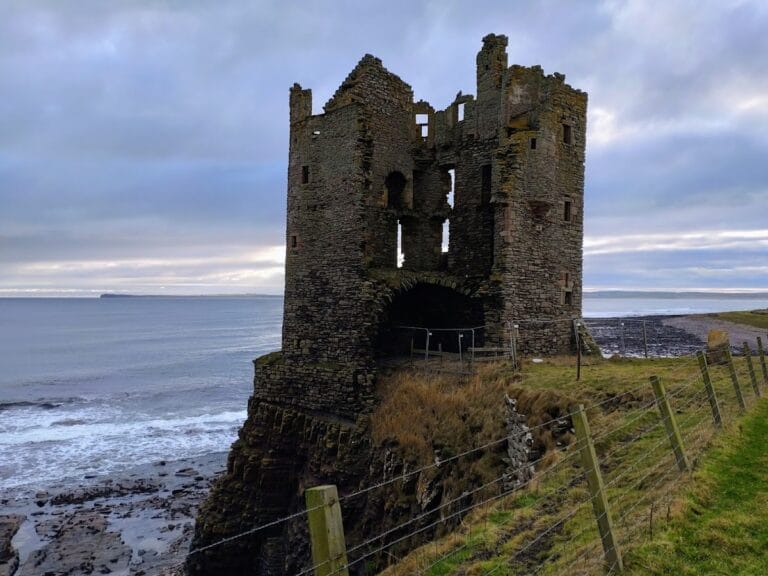 Keiss Castle: A Ruined Scottish Noble Residence in Caithness