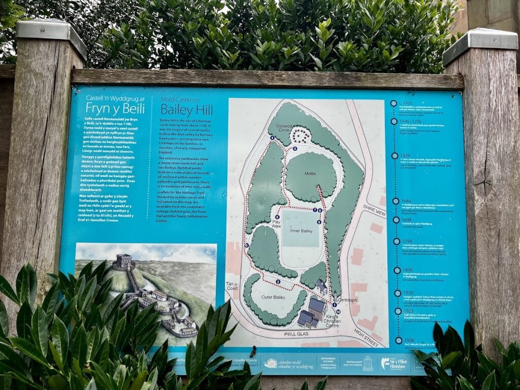 Mold Castle: A Norman Motte-and-Bailey Fortress in Wales 4 Mold Castle