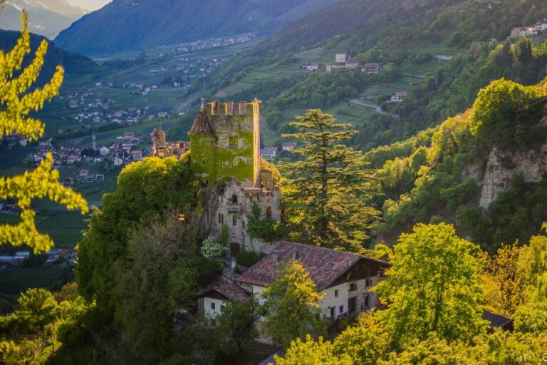 Brunnenburg: A Medieval Hill Castle in South Tyrol, Italy