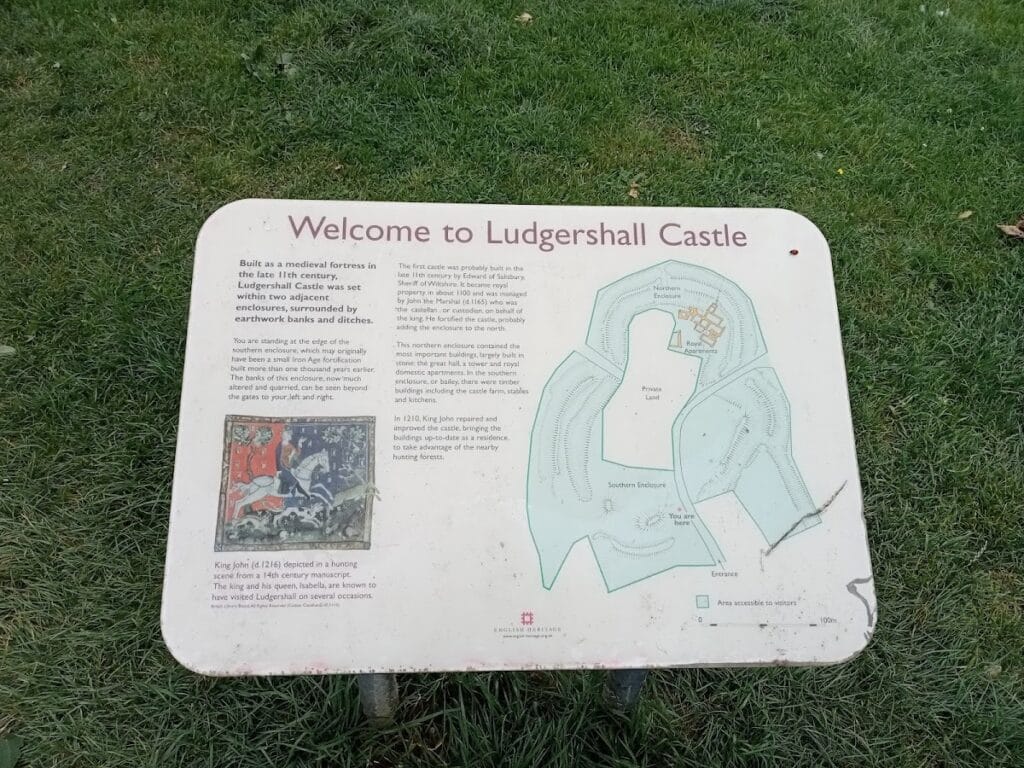 Ludgershall Castle: A Ruined Medieval Royal Residence in England 4 Ludgershall Castle