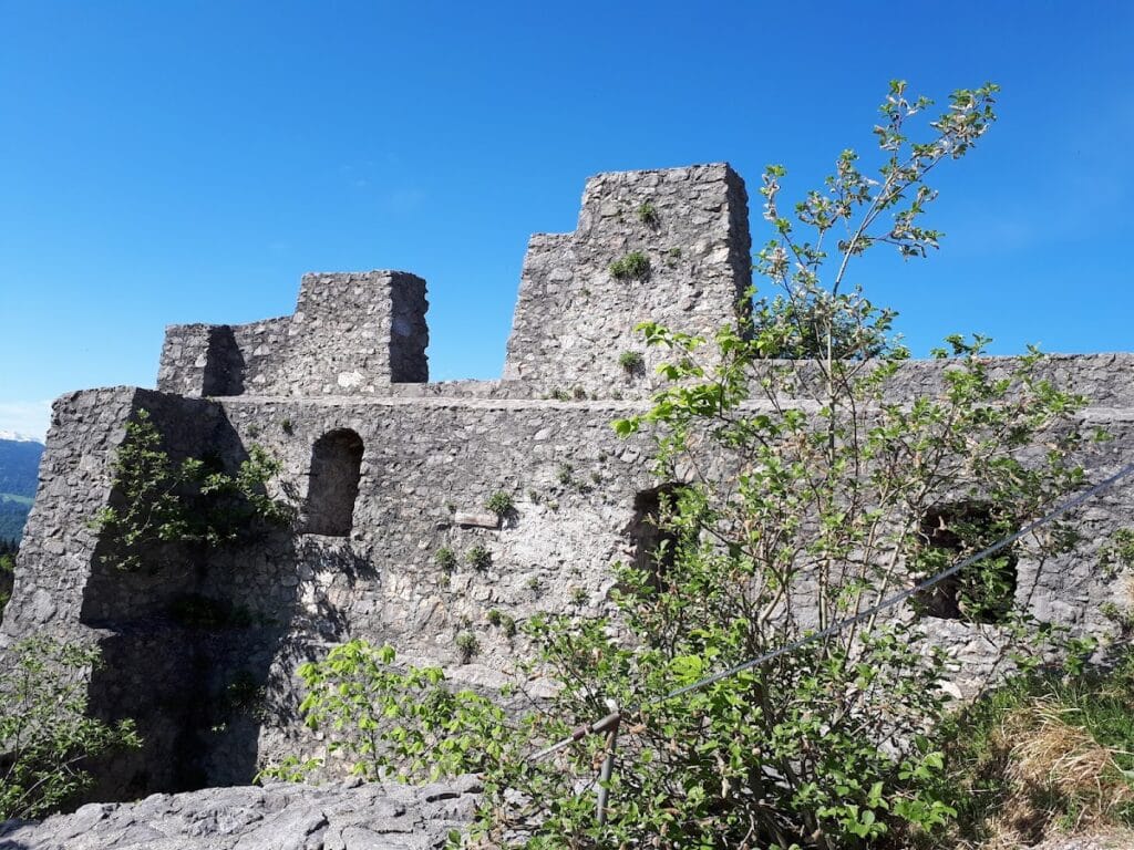 Burgruine Wartenfels: A Medieval Hill Castle in Thalgau, Austria 6 Burgruine Wartenfels