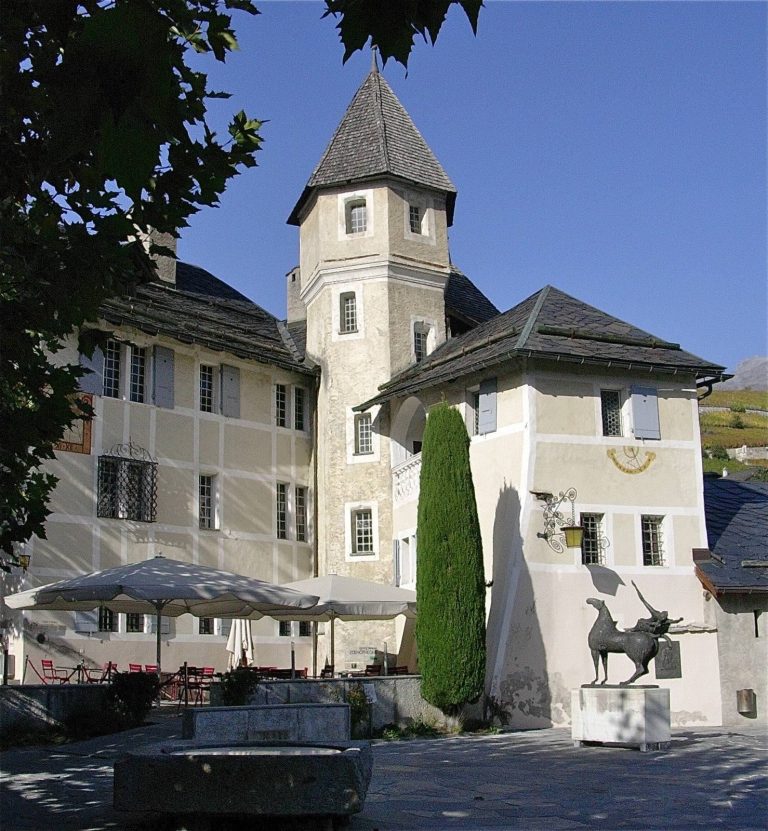 Château de Villa: A Sixteenth-Century Castle in Sierre, Switzerland
