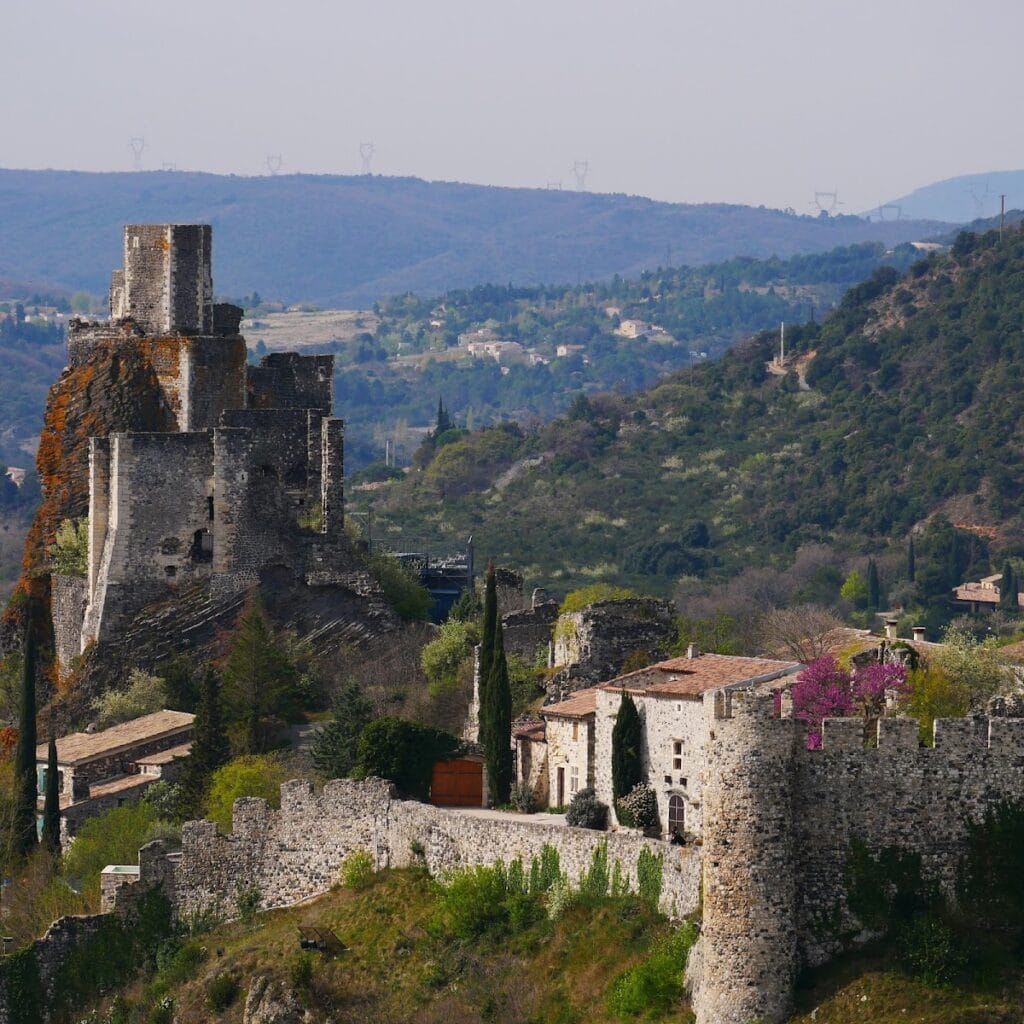 Rochemaure Castle: A Medieval Fortress above the Rhône in France 3 Rochemaure castle