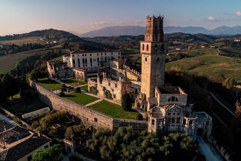 Castello San Salvatore: A Medieval Feudal Castle in Susegana, Italy
