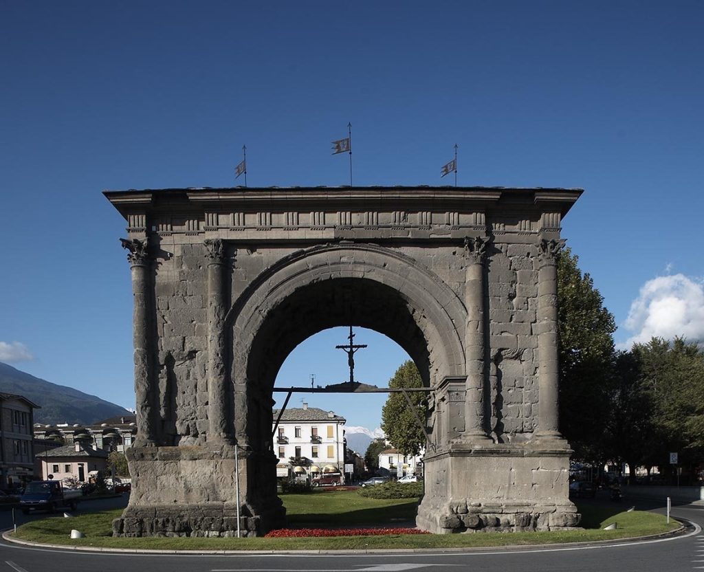 Arch of Augustus Aosta: Roman Victory Monument in Italy 1 Arch of Augustus Aosta