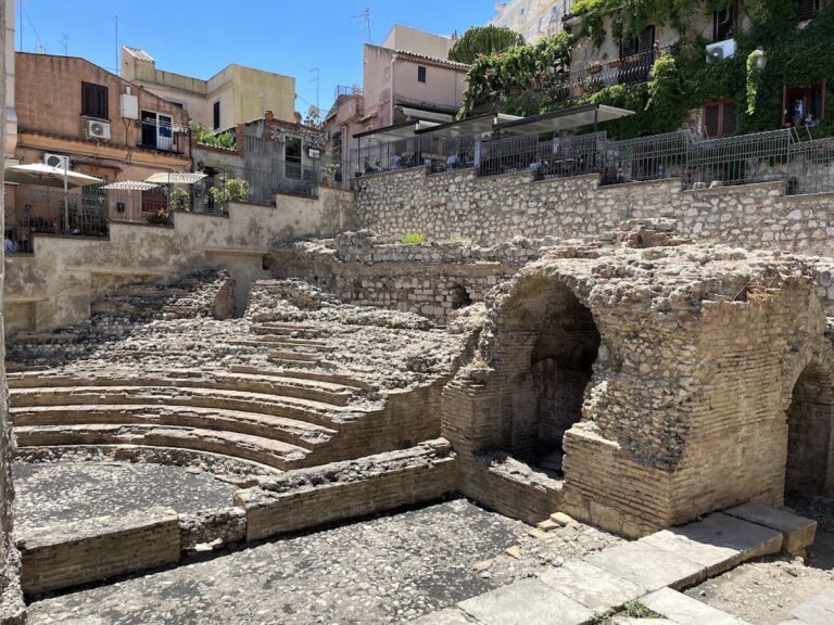 Odeon of Taormina: An Ancient Roman Covered Theatre in Italy