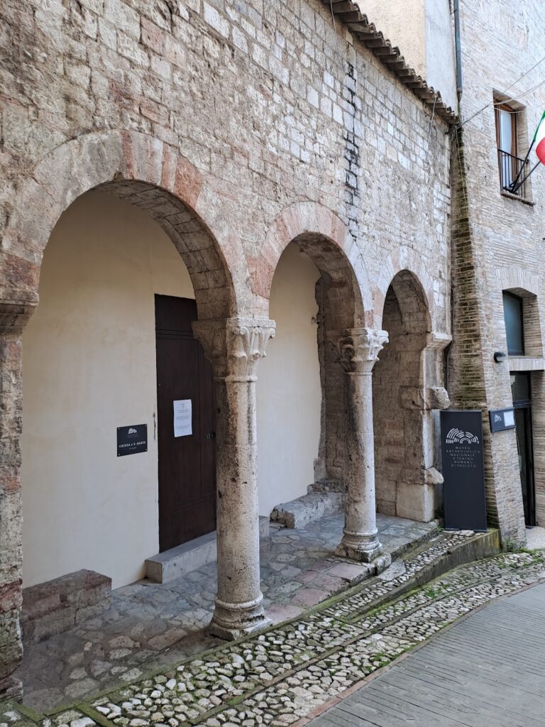 MANTR: Museo Archeologico Nazionale e Teatro Romano di Spoleto 2 MANTR - Museo Archeologico Nazionale e Teatro Romano di Spoleto