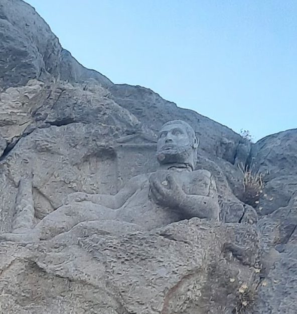 Statue of Hercules: A Seleucid Rock Relief at Bisotun, Iran 4 Statue of Hercules