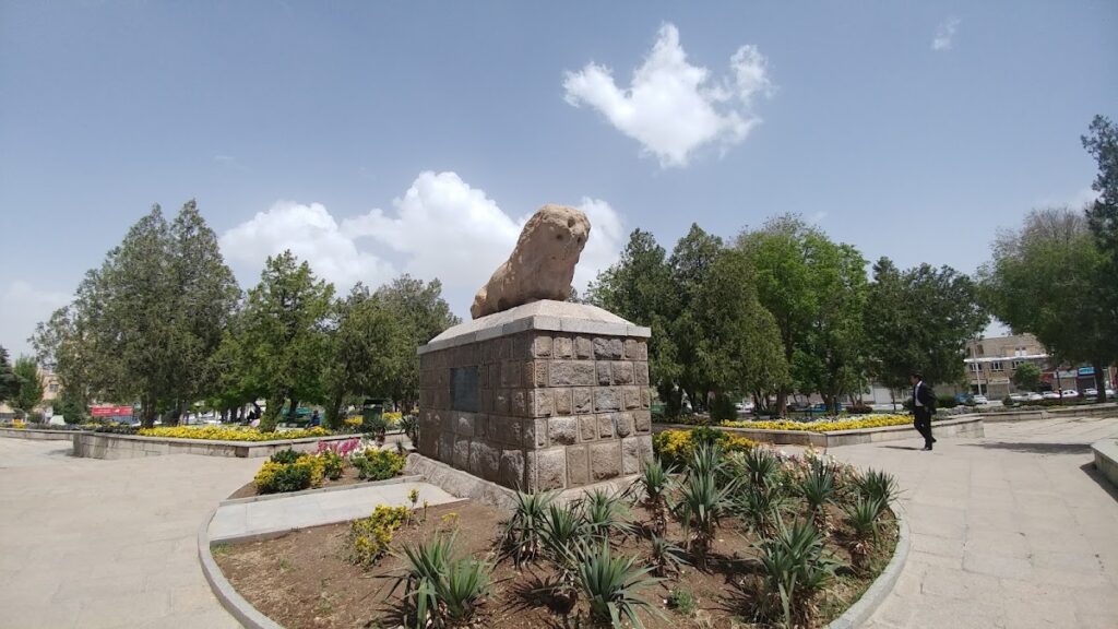 Stone Lion Statue