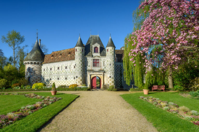 Castle of Saint-Germain-de-Livet: A Medieval and Renaissance Water Castle in France