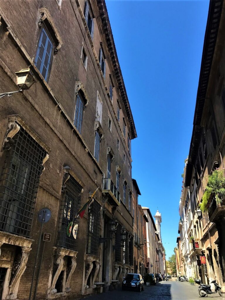 Palazzo Sacchetti: A Late-Renaissance Palace on Via Giulia in Rome 3 Palazzo Sacchetti