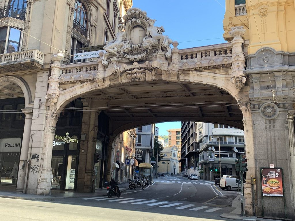 Palazzo Orzali: An Art Nouveau and Neoclassical Building in Genoa 2 Palazzo Orzali