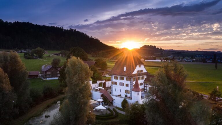 Wyher Castle: A Preserved Moated Castle in Switzerland