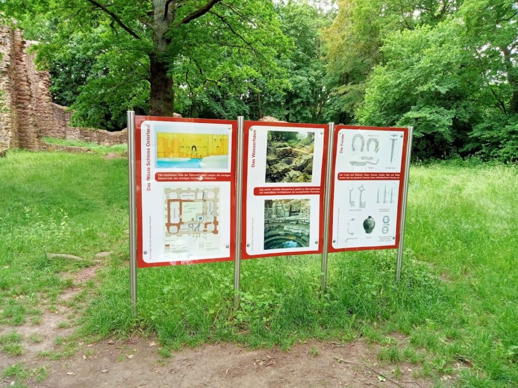Wüstes Schloss Osterland: Medieval Castle Ruin near Oschatz 5 Wüstes Schloss Osterland