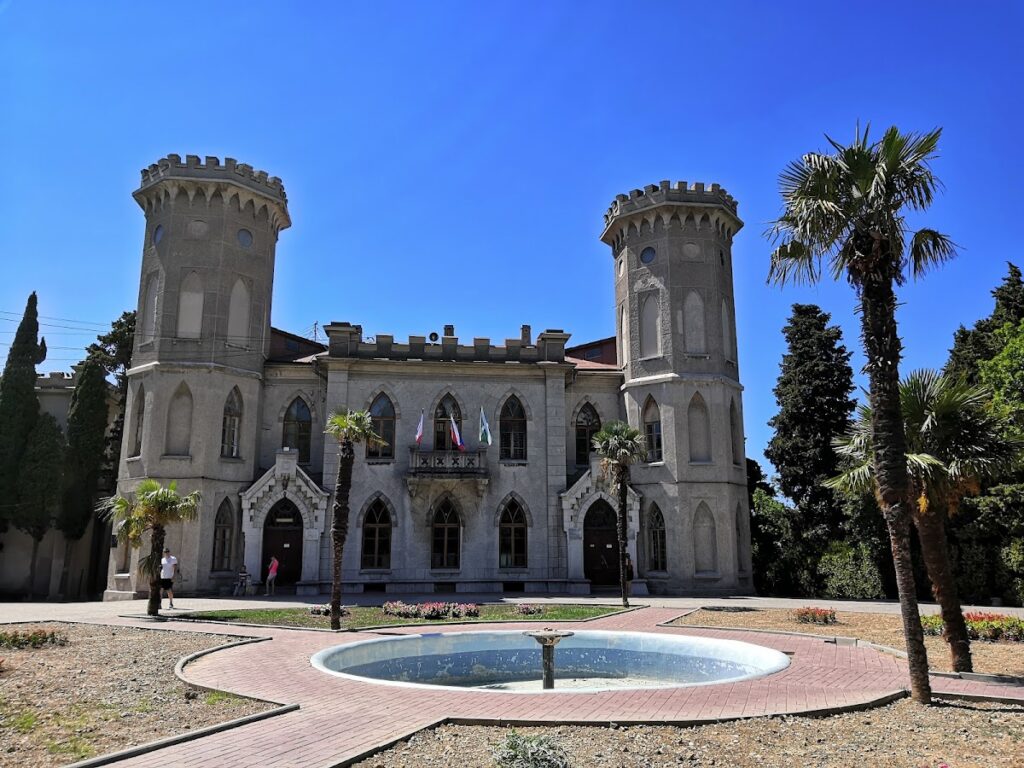 Palace of Countess Panina: A Neo-Gothic Estate in Haspra, Ukraine 1 Дворец графини Паниной