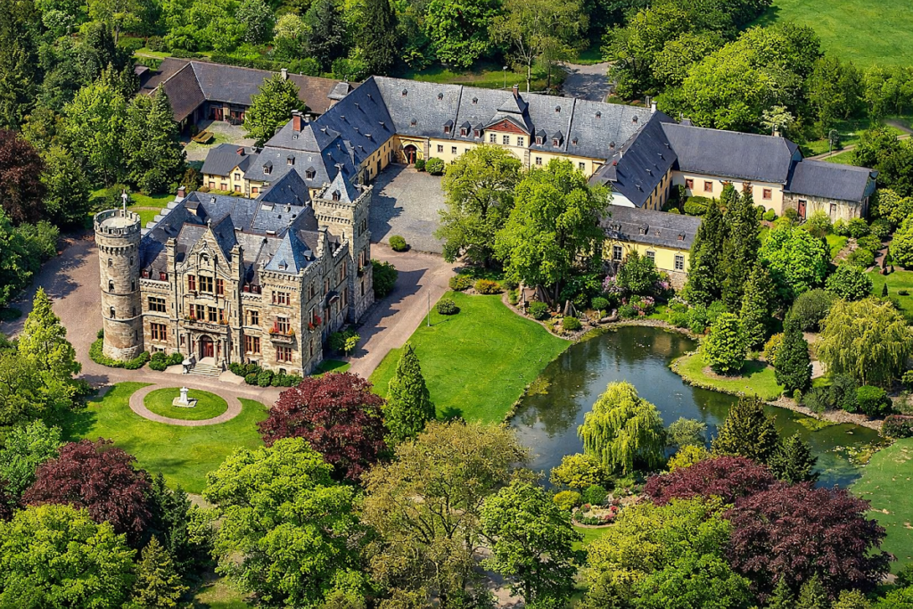 Herdringen Castle: A Tudor Revival Residence and Fürstenberg Estate in Germany 3 Herdringen Castle