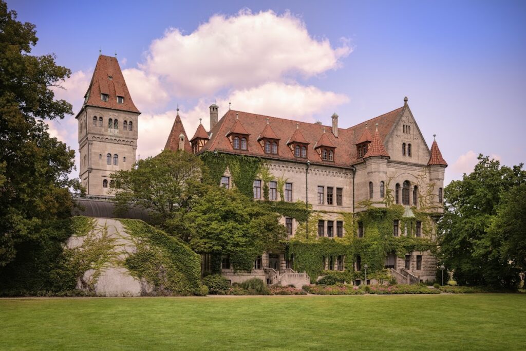 Faber-Castell-Schloss: A Historicist Palace Complex in Stein, Germany 1 Faber-Castell-Schloss