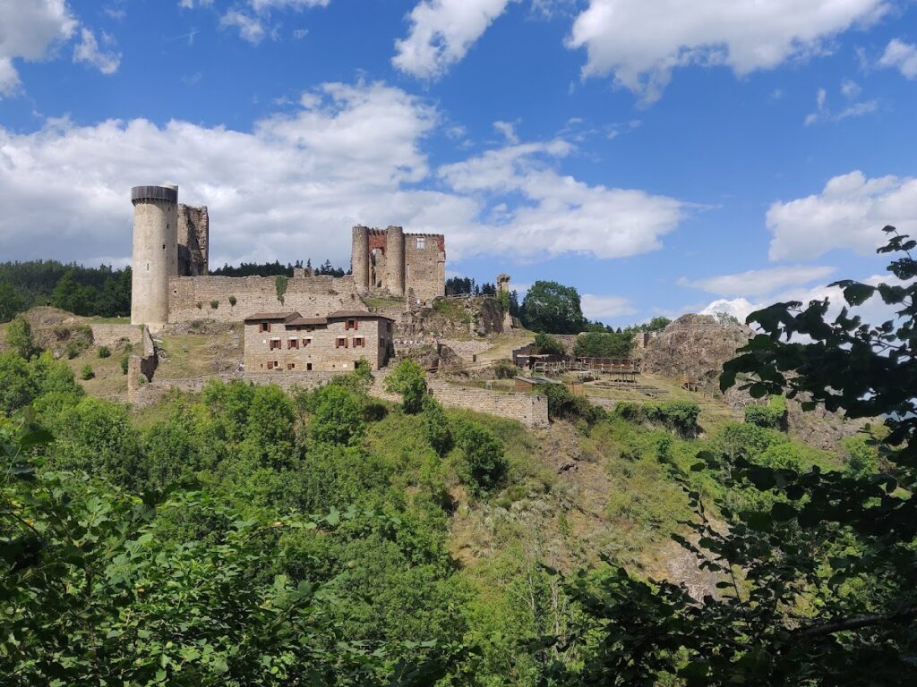 Château de Rochebaron: A Gothic Feudal Castle in France 1 Château de Rochebaron