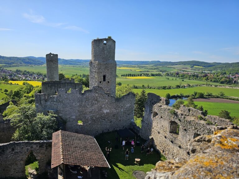 Burgruine Brandenburg: A Medieval Double Castle in Germany