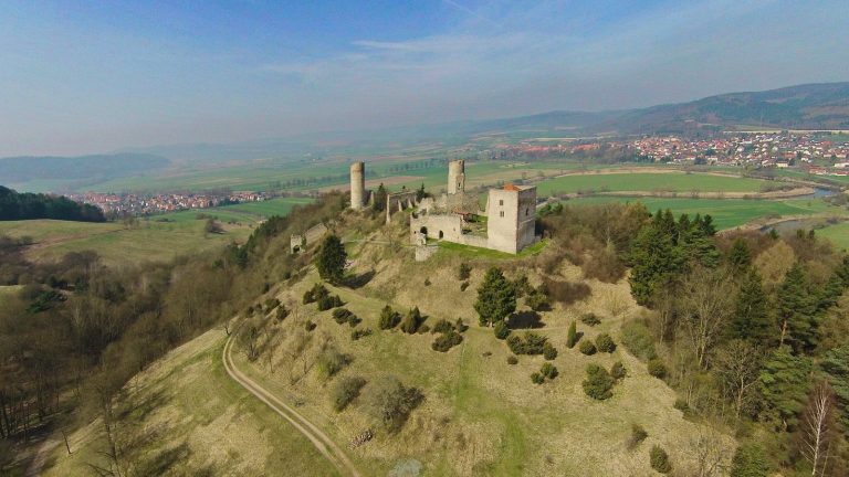 Burgruine Brandenburg: A Medieval Double Castle in Germany