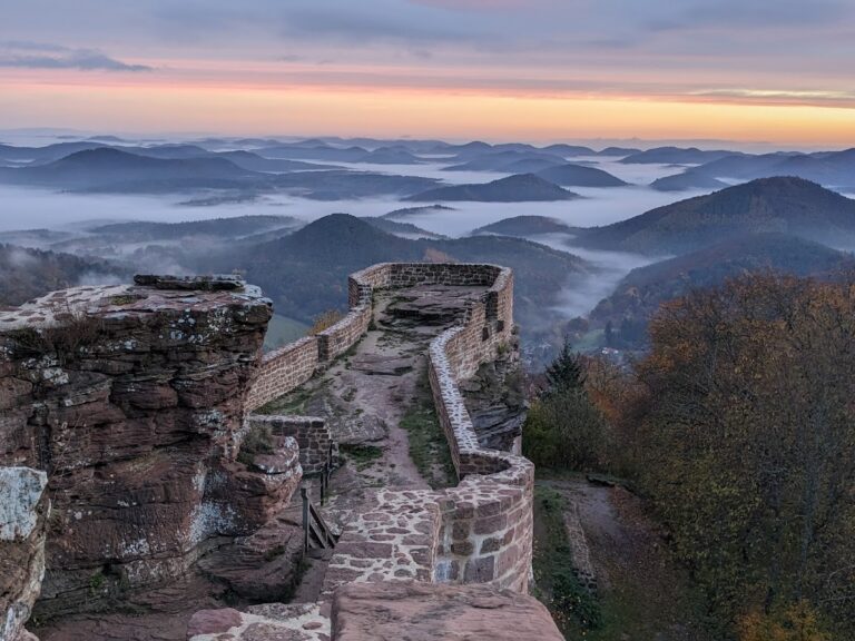 Wegelnburg: A Medieval Castle Ruin on the German-French Border