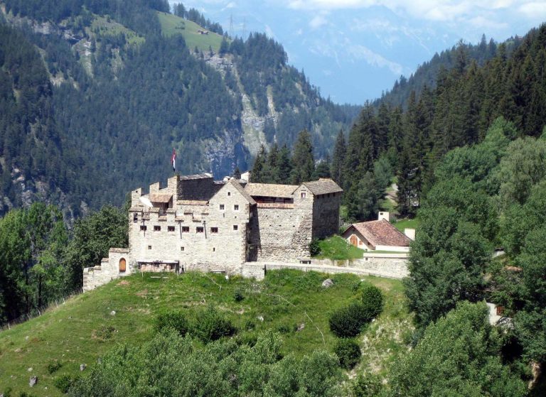 Burg Haselstein: A Medieval Hill Castle in Switzerland