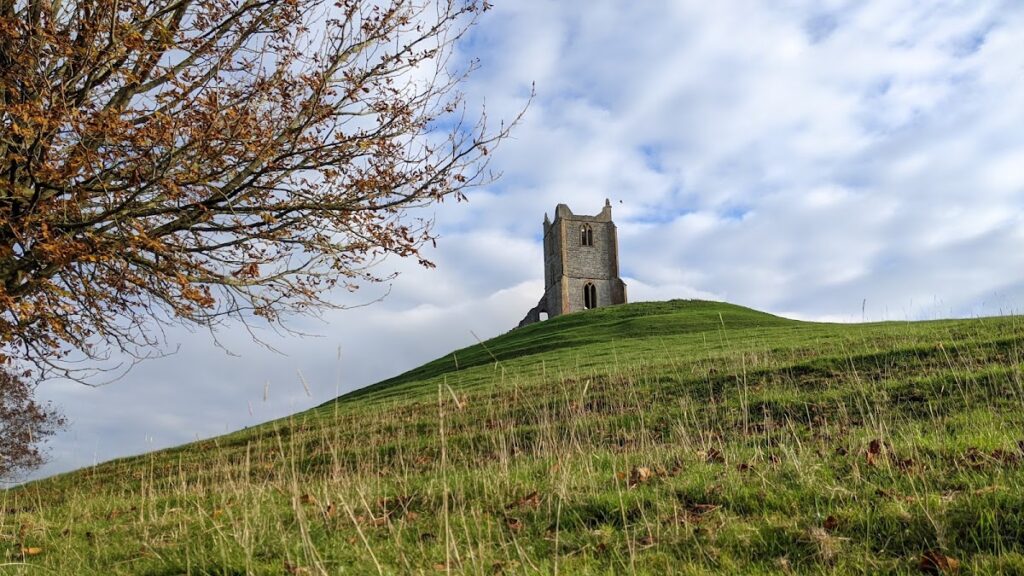 Burrow Mump: A Norman Motte and Ruined Church in England 2 Burrow Mump