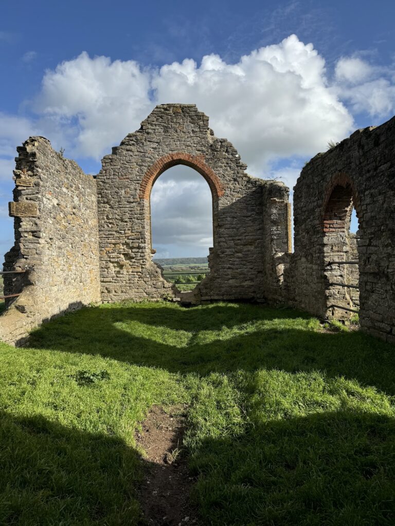 Burrow Mump: A Norman Motte and Ruined Church in England 3 Burrow Mump