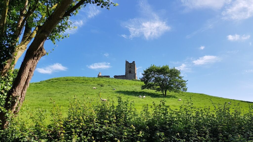 Burrow Mump: A Norman Motte and Ruined Church in England 5 Burrow Mump