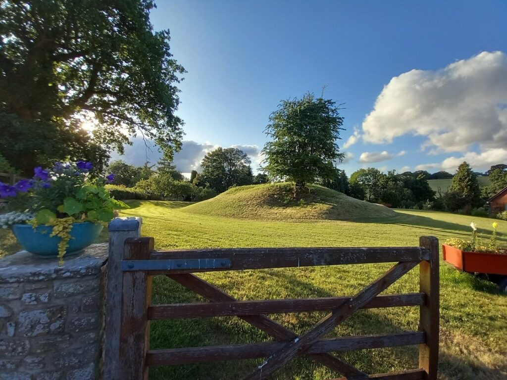 Llanthomas Castle Mound: A Norman Motte-and-Bailey Castle 2 Llanthomas Castle Mound