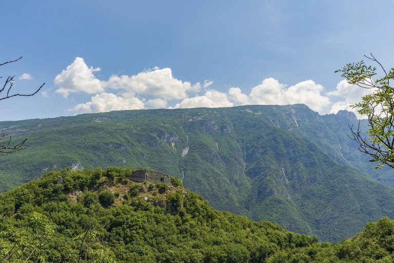 Castel Sajori: A Medieval Fortress Above Chizzola in Italy