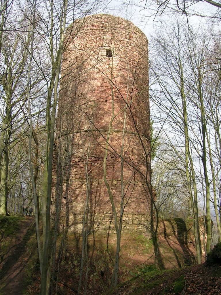 Bramburg: A Medieval Hill Castle Ruin in Germany