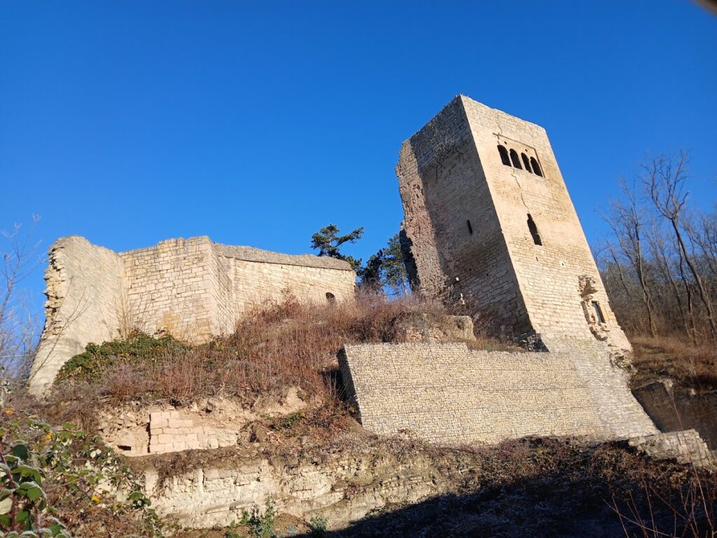Lobdeburg: A Medieval Castle Ruin near Jena 2 Lobdeburg