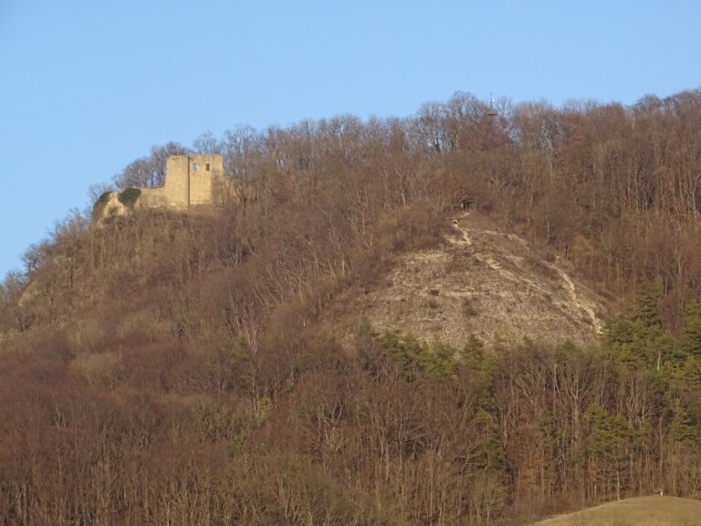 Kunitzburg: A Medieval Hilltop Castle Ruin near Jena