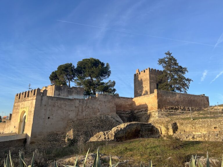 Castle of Luna, Mairena del Alcor: a medieval hilltop fortress in Andalusia, Spain