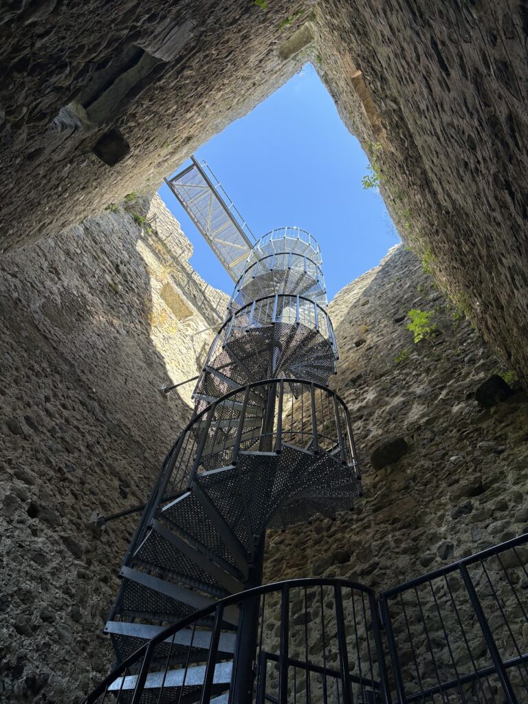 Old Ramschwag Castle Ruin: A Medieval Spur Castle in Switzerland